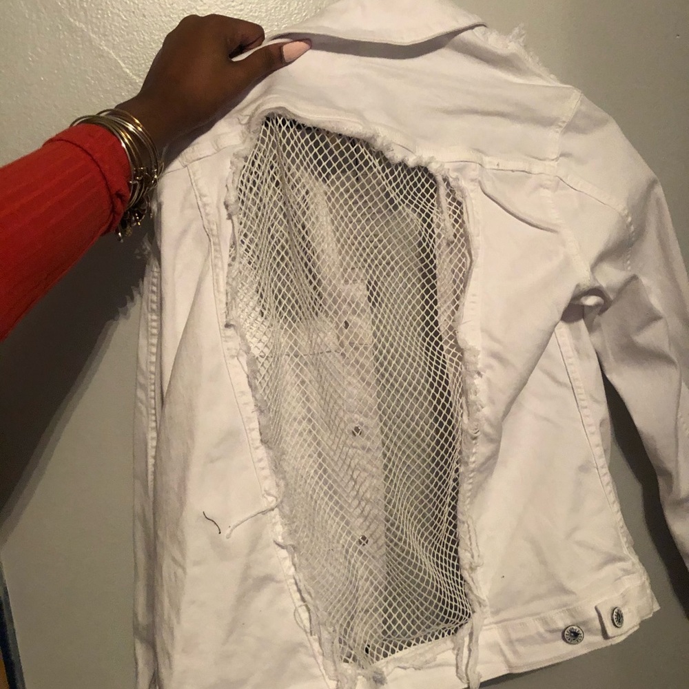 Distress Jean Jacket - Picture 2 of 3